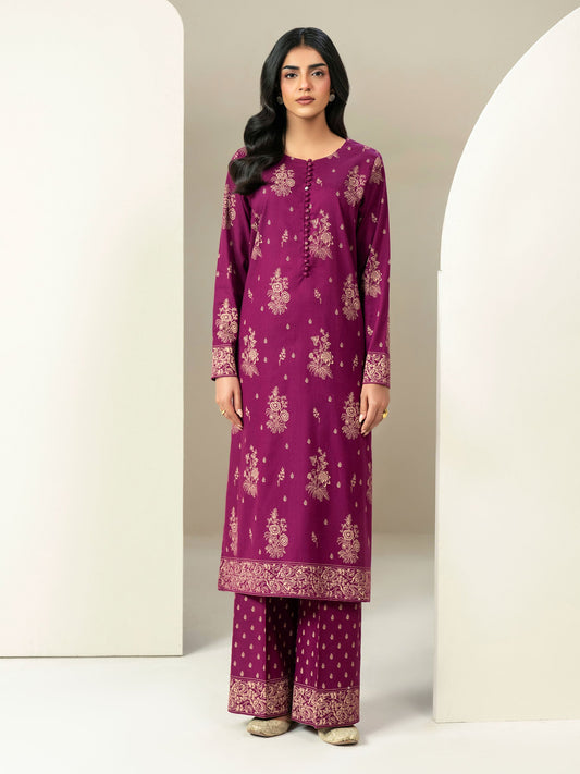 2 Piece Khaddar Suit Paste-Print (Unstitched)